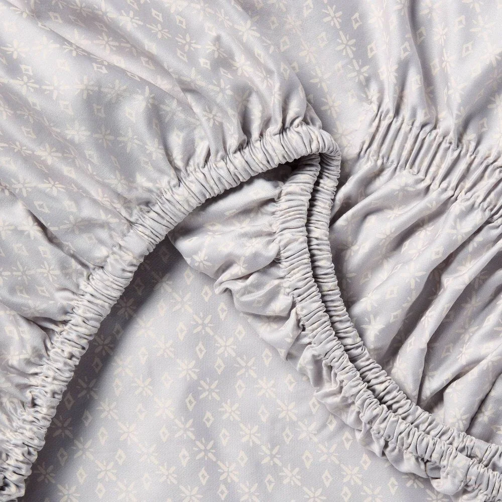 400 Thread Count Holiday Performance Sheet Set - Threshold - Pink, Full, Solid